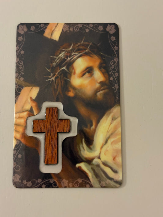 The Face Of Jesus prayer Card