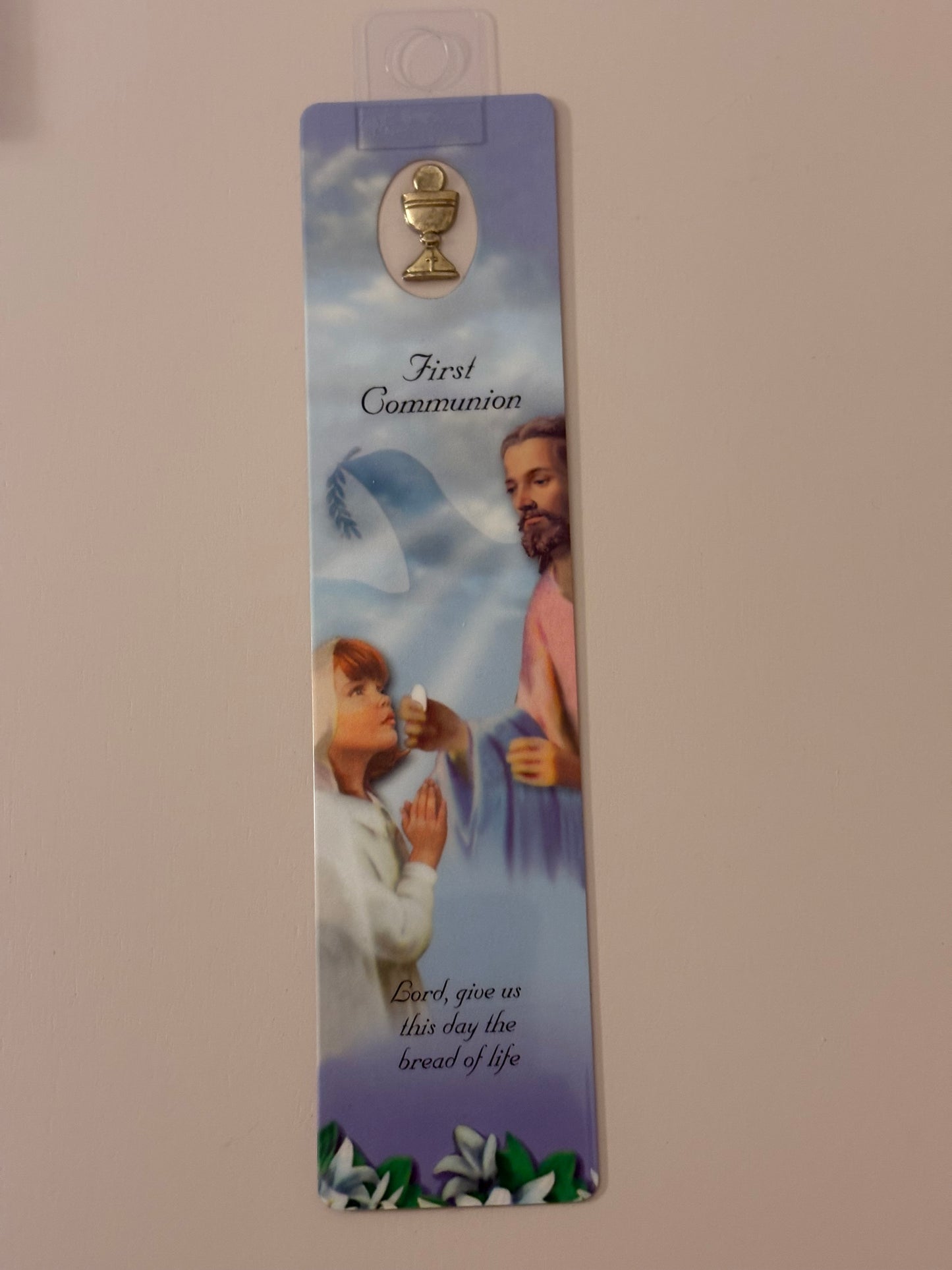 Girl Bookmark First Communion