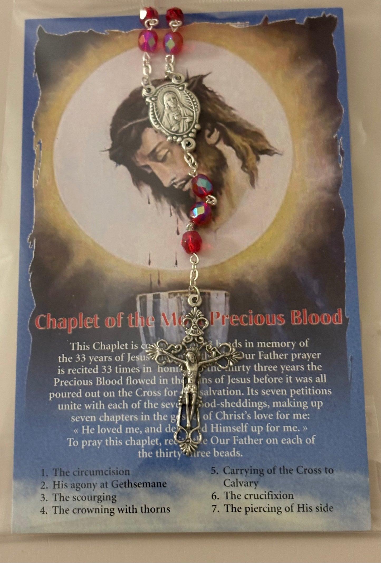 Chaplet Of The Most Precious Blood Chaplet