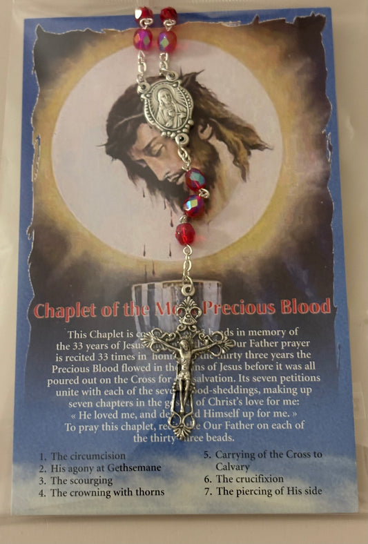 Chaplet Of The Most Precious Blood Chaplet