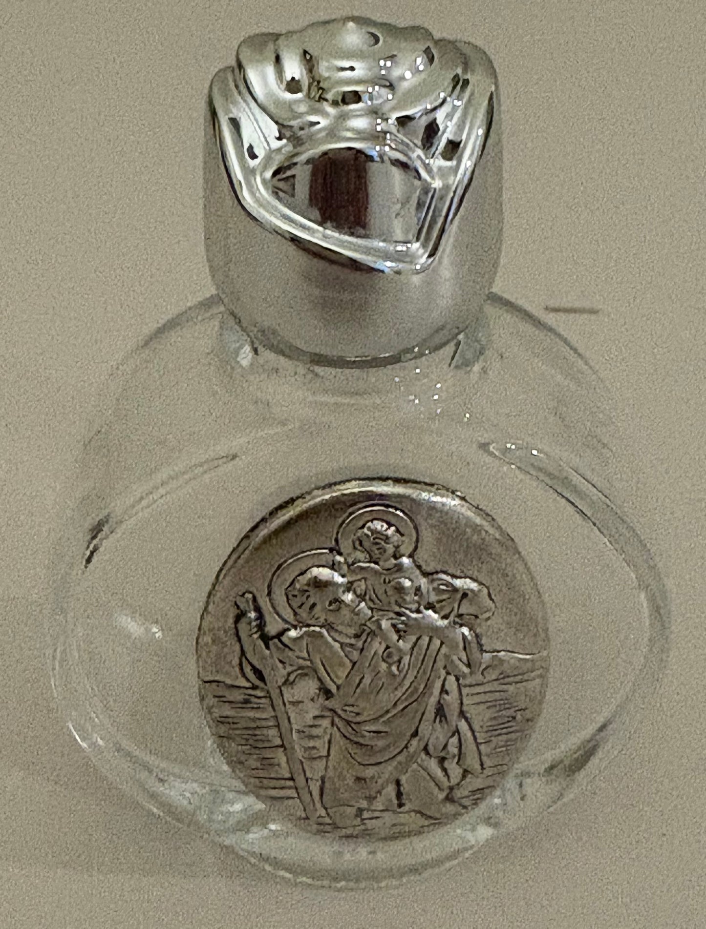 St Christopher Holy Water Bottle General Gift