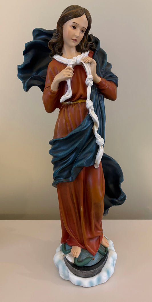 The Undoer of Knots 18 Inch Statue