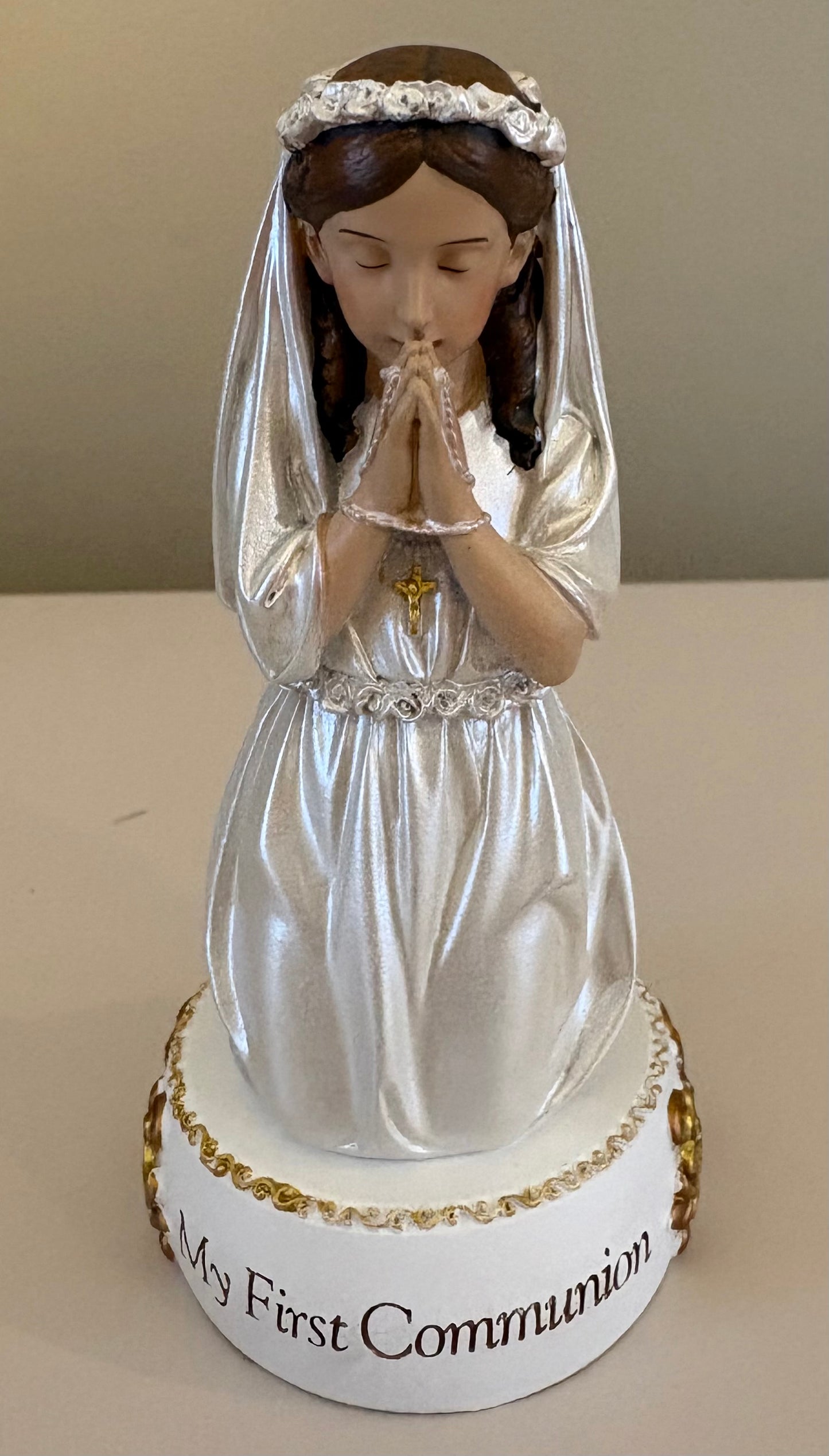 Praying Girl Figurine First Communion