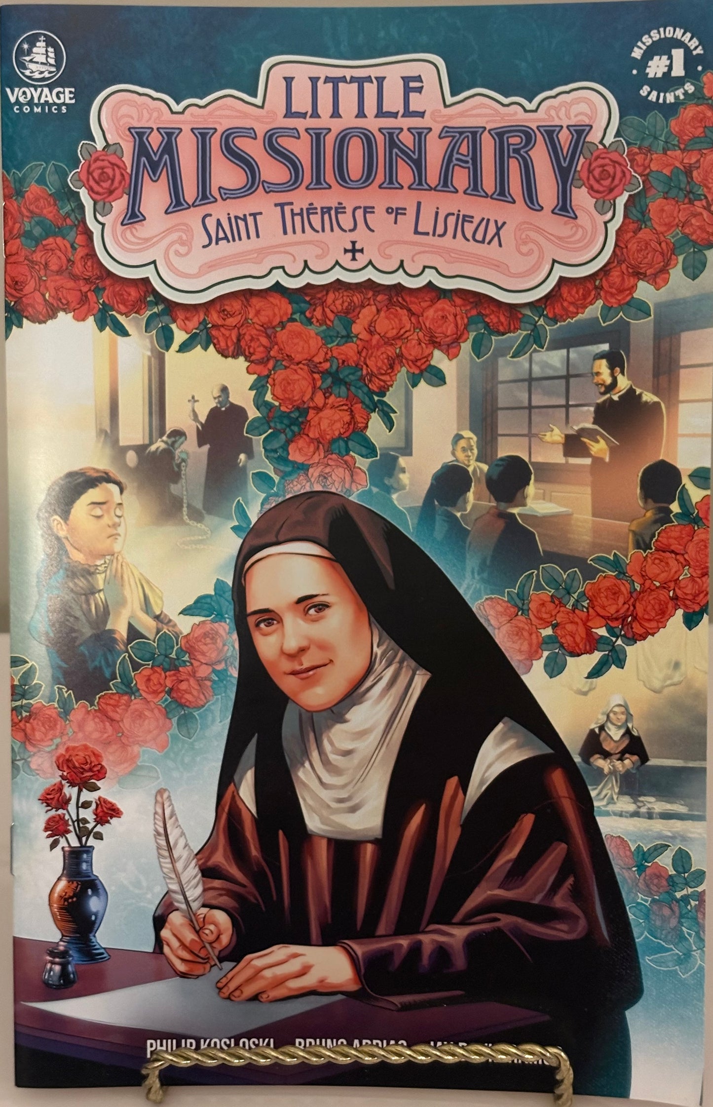 Little Missionary St Therese Lisieux Graphic Novel Children Book
