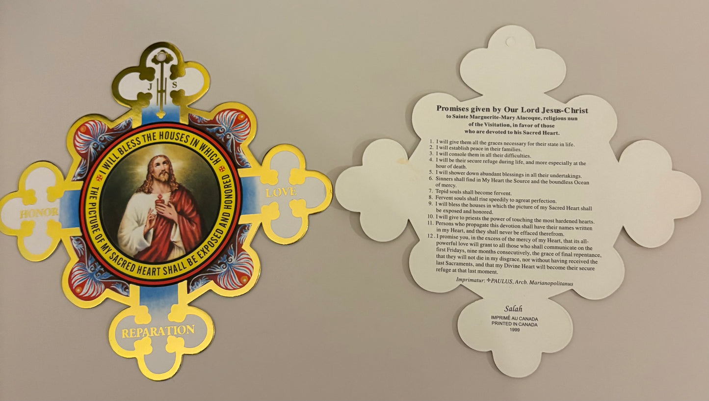 Sacred Heart of Jesus House Blessing General Gift