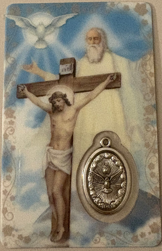 Holy Trinity Prayer Card