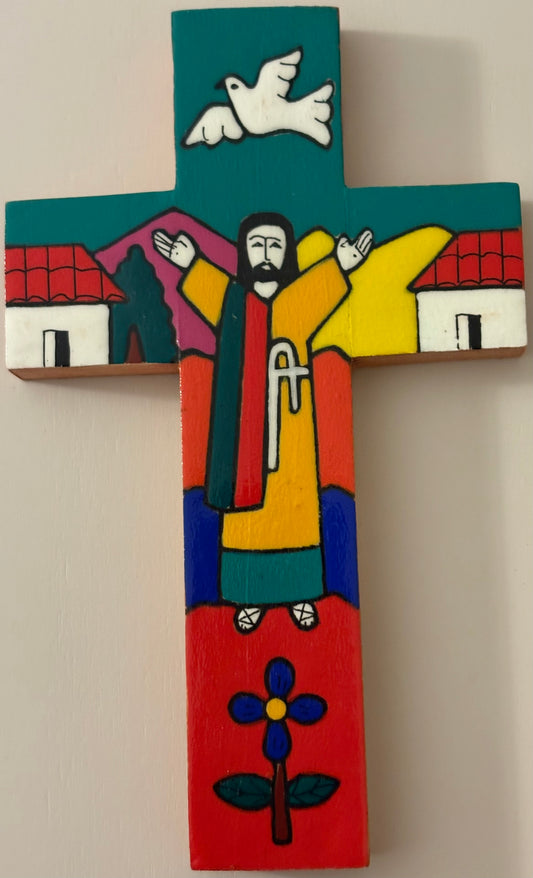 Risen El Salvador 6 Inch Cross