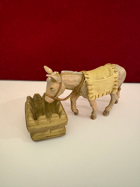 Mary's Donkey - Animal 5" Resin Fontanini Nativity Figure