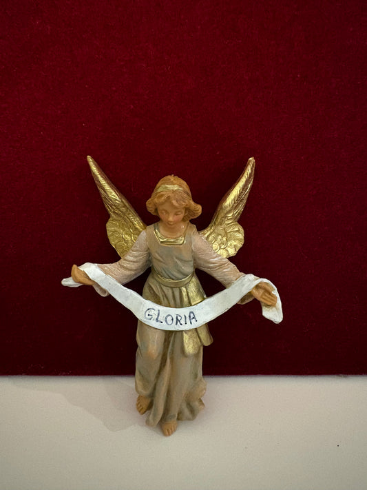 Gloria - Angel 5" Resin Fontanini Nativity Figure