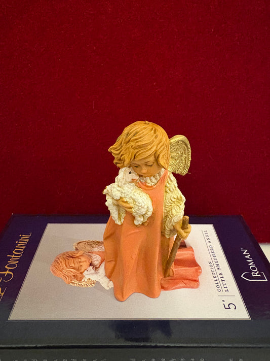 Little Shepherd Angel - Angel 5" Resin Fontanini Nativity Figure