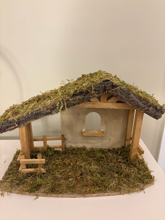 Nativity Stable - Stable for Use with 5" Scale Figures
