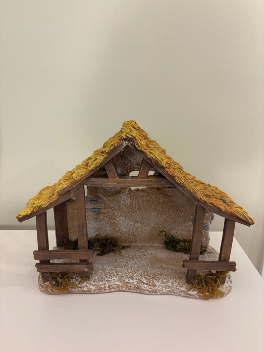 Nativity Stable - Stable for Use with 5" Scale Figures, Resin