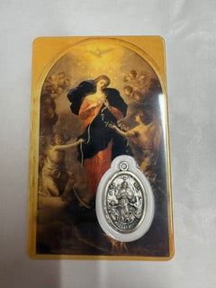Mary, Undoer of Knots Prayer Card