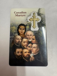 Canadian Martyrs Prayer Card
