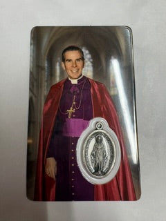 Blessed Fulton J. Sheen Prayer Card