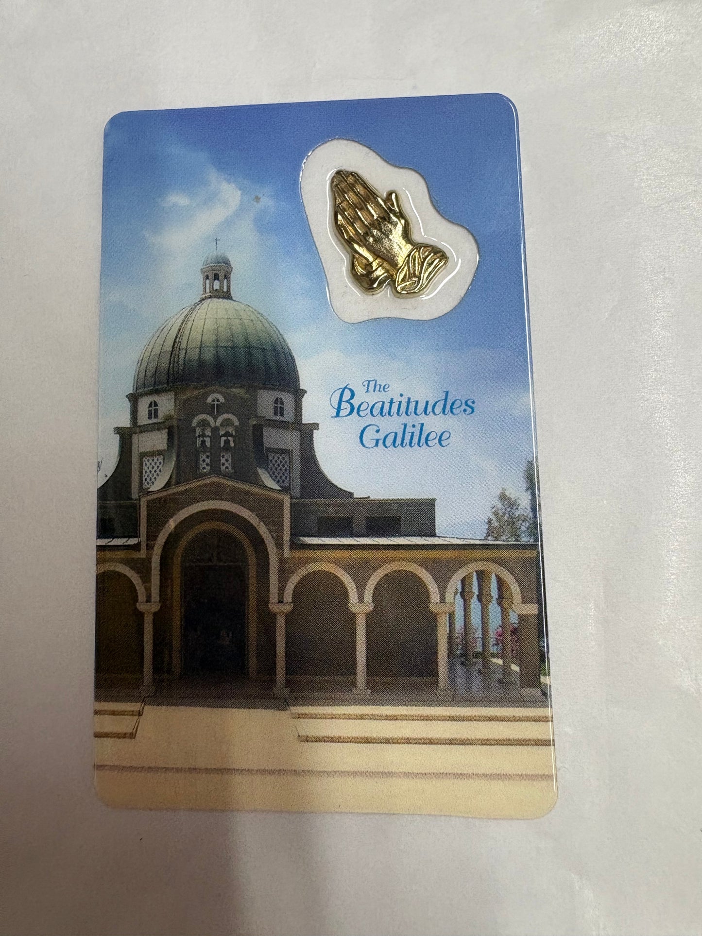 Beatitudes Prayer Card