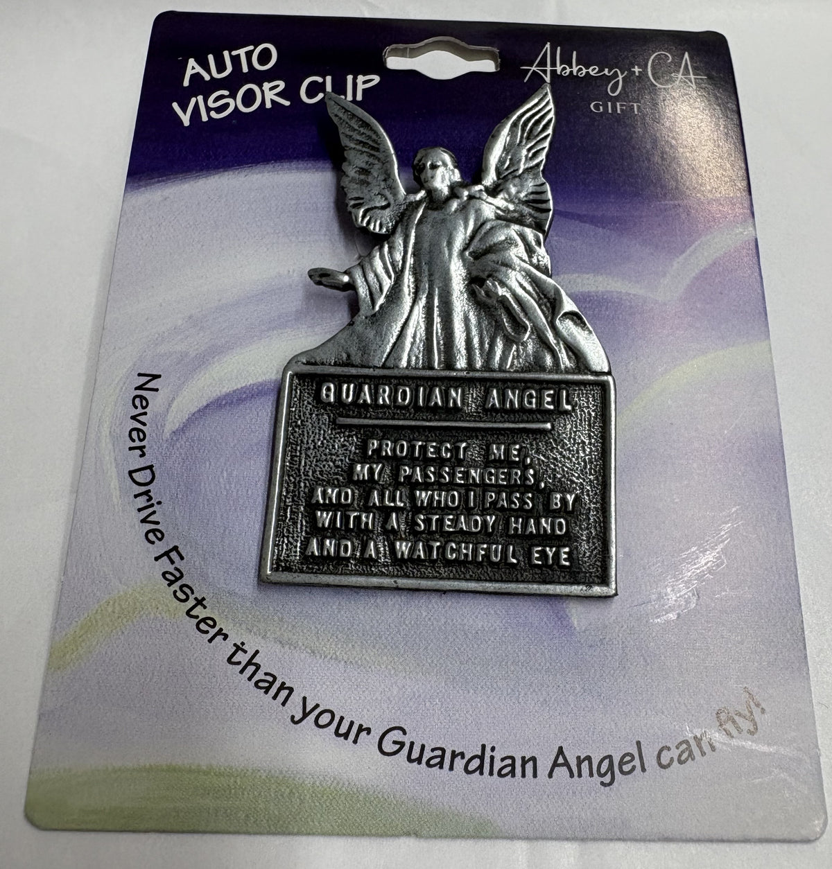 Guardian Angel Visor Clip 2 Gift