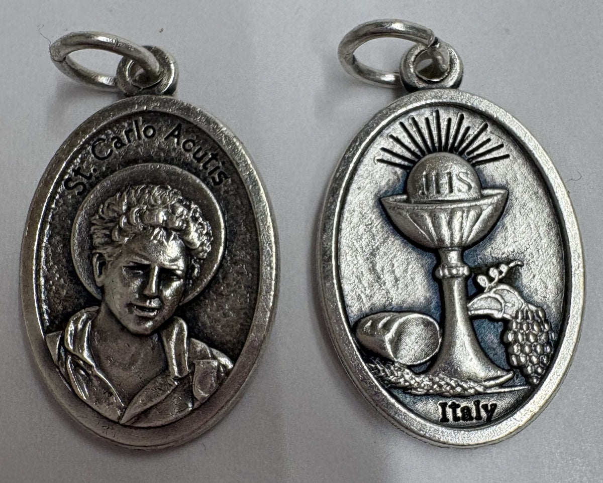 St. Carlo Acutis Oval Medal Gift