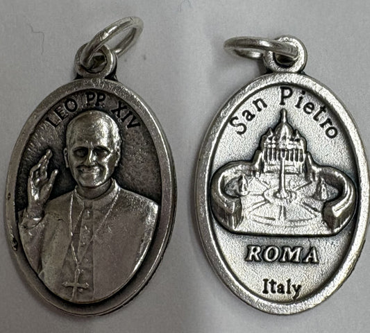 Pope Leo XIV Oval Medal Gift