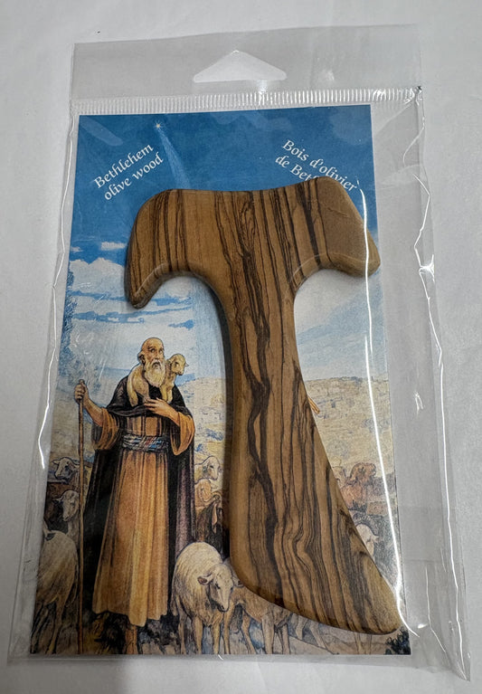 Tau 5" Cross Olivewood