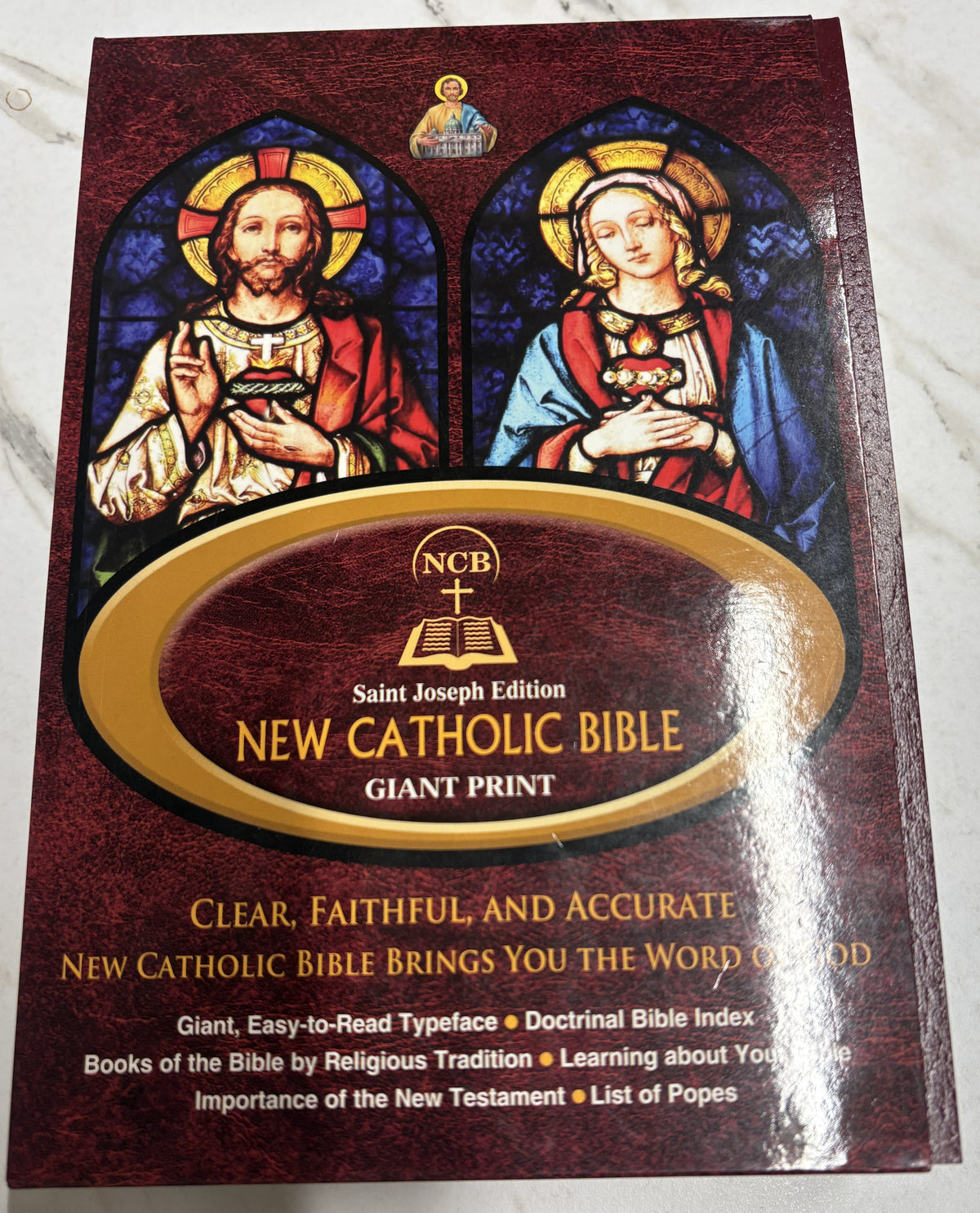 The New Catholic Bible Giant Print Book
