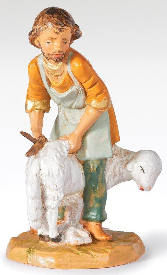Eder - Shepherd 5" Resin Fontanini Nativity Figure - No Box