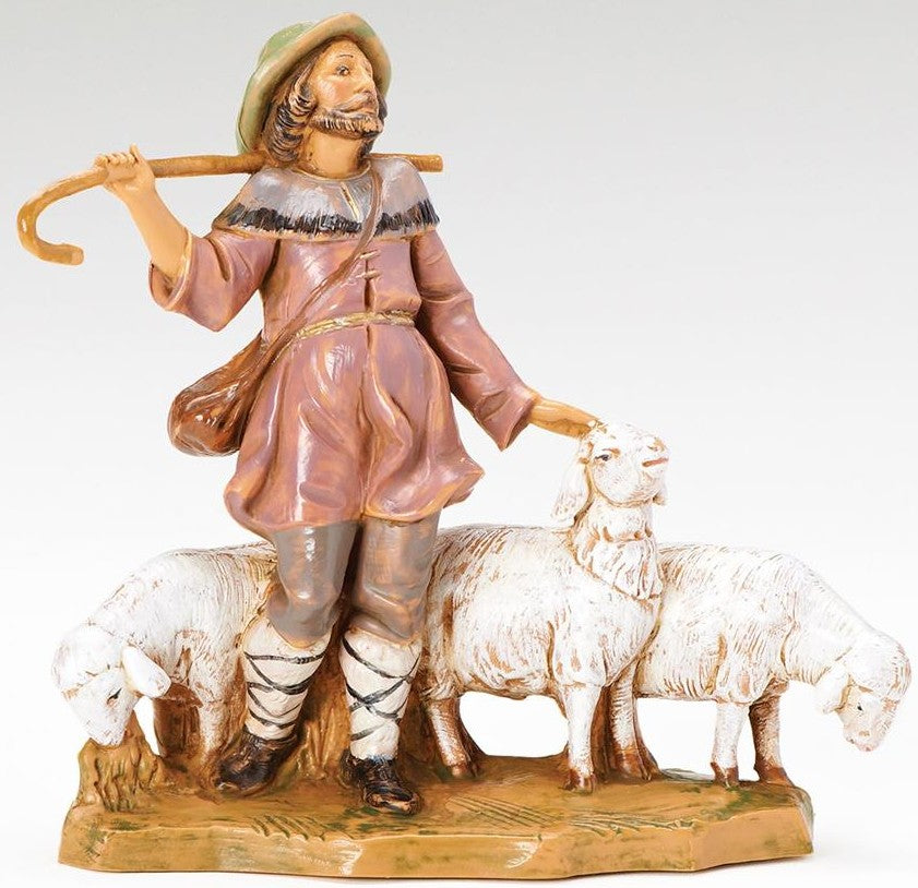 Elijah - Shepherd 5" Resin Fontanini Nativity Figure - No Box