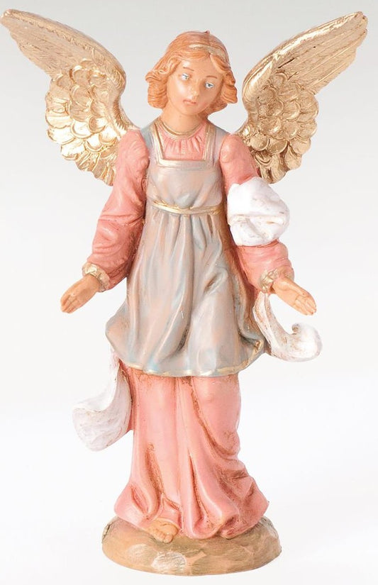 Standing Angel 5" Resin Fontanini Nativity Figure - No Box