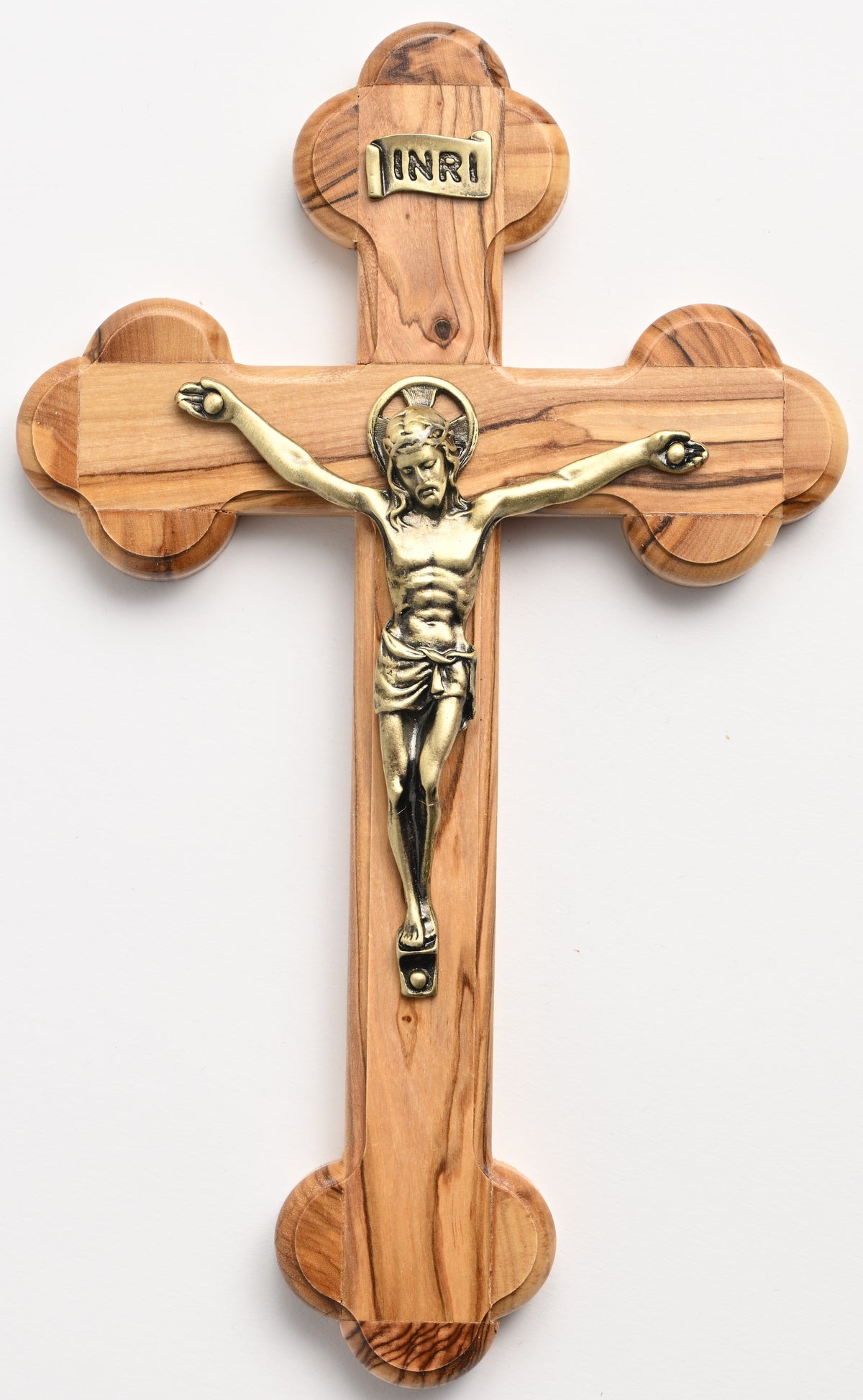 Oriental 8" Crucifix in Olivewood