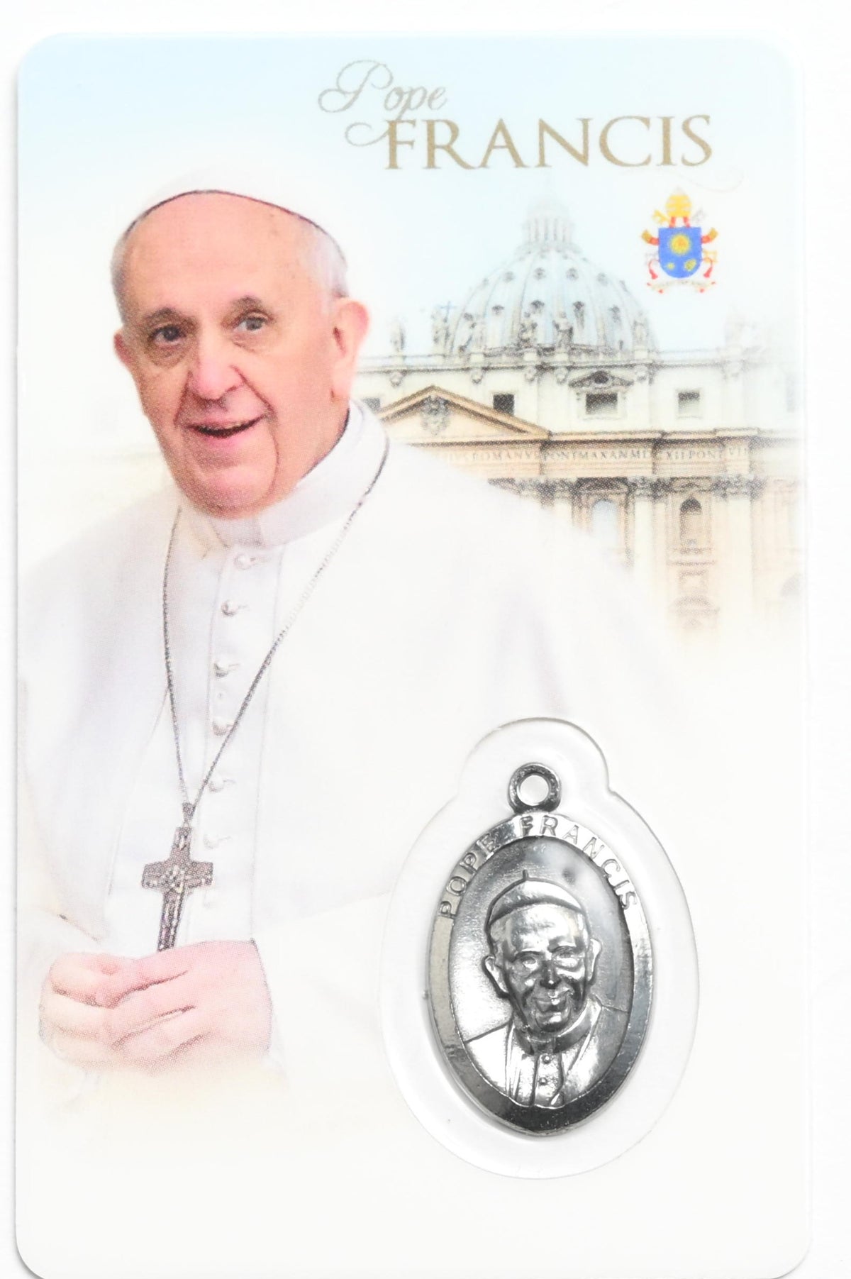 Pope Francis Prayer Card
