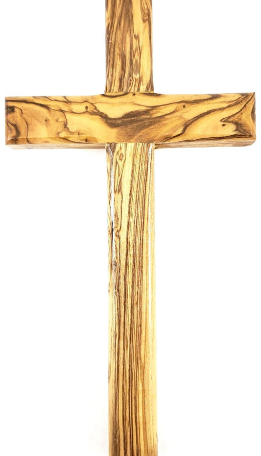 Traditional 10" Cross in Olivewood